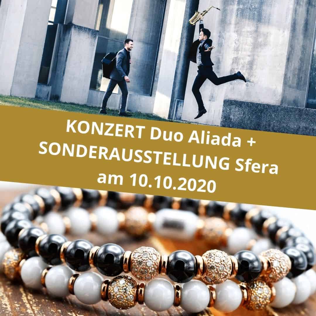 Read more about the article Konzertbesuch und Sonderausstellung SFERA – verschlusslose Armbänder