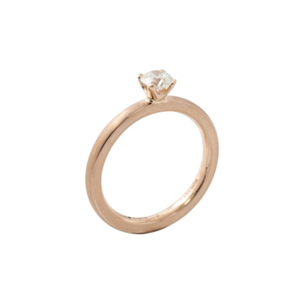 Ring mit Solitaire Kollektion Alpen von Schmuck Atelier Meinck