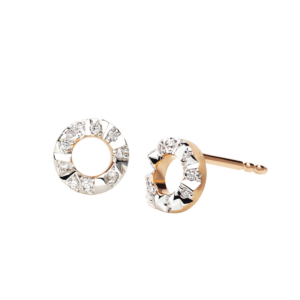 Ohrring mit Brillanten Kollektion Alpen von Schmuck Atelier Meinck