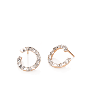 Ohrring mit Brillanten Kollektion Alpen von Schmuck Atelier Meinck