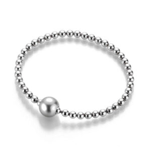Gellner Armband Flex Silber mit Tahitiperle Schmuck Atelier Meinck