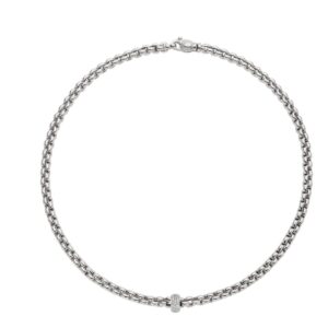 Collier Fope EKA Weißgold, Brillanten von Schmuck Atelier Meinck