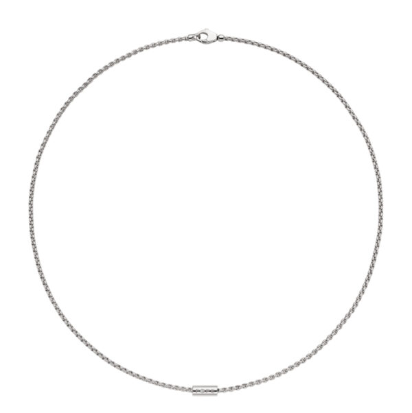 FOPE Collier Aria, Weissgold mit Brillant von Schmuck Atelier Meinck