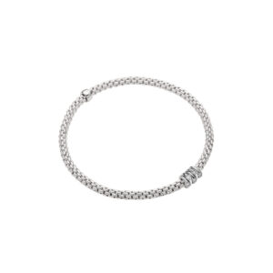 FOPE Armband PRIMA, Weißgold mit Brillant von Schmuck Atelier Meinck