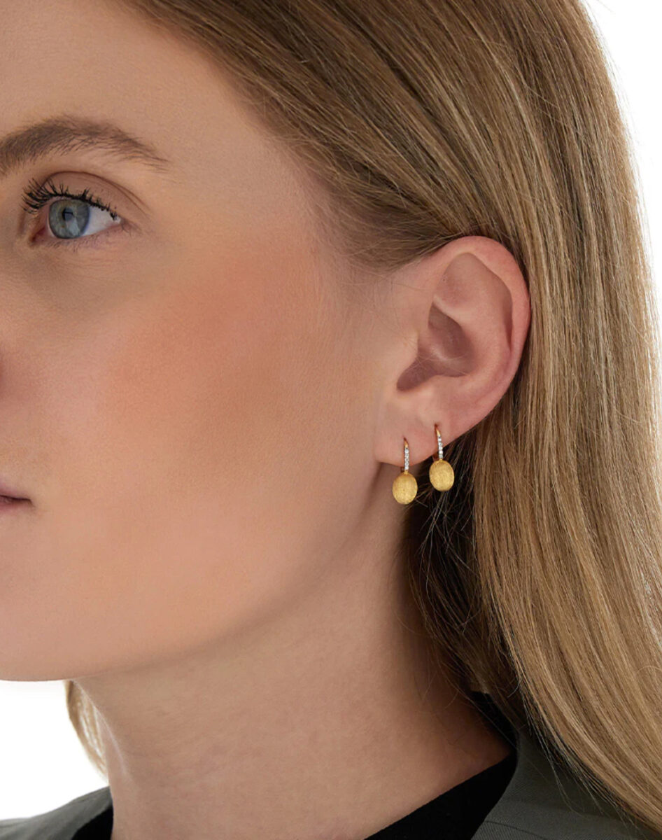 NANIS Ohrringe 18 Kt Gelbgold mit Brillanten – Bild 4