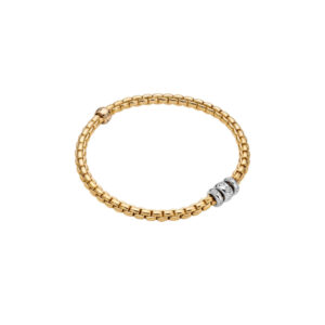 FOPE Armband EKA, Gelbgold mit Brillant von Schmuck Atelier Meinck