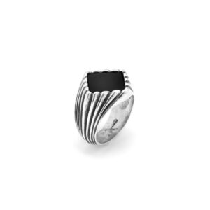 Giovanni Raspini Ring Onyx Silber Schmuck Atelier Meinck