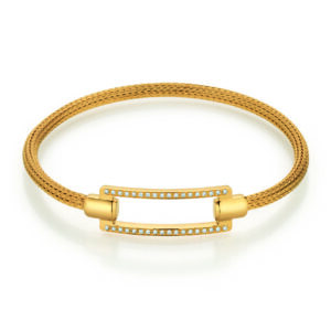 Jörg Heinz Armband Flex, Gelbgold mit Brillanten von Schmuck Atelier Meinck