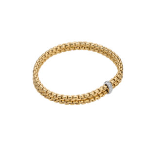 FOPE Armband EKA, Gelbgold mit Brillanten von Schmuck Atelier Meinck