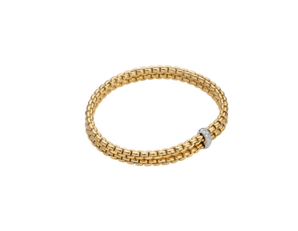 FOPE Armband EKA, Gelbgold mit Brillanten von Schmuck Atelier Meinck
