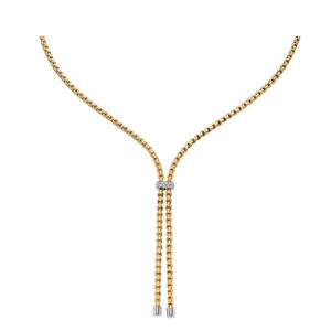 FOPE Collier EKA, Gelbgold mit Brillant von Schmuck Atelier Meinck
