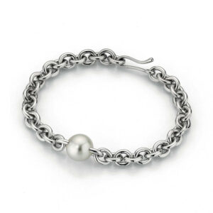 Gellner Armband Bold Silber mit Südsee-Zuchtperle Schmuck Atelier Meinck