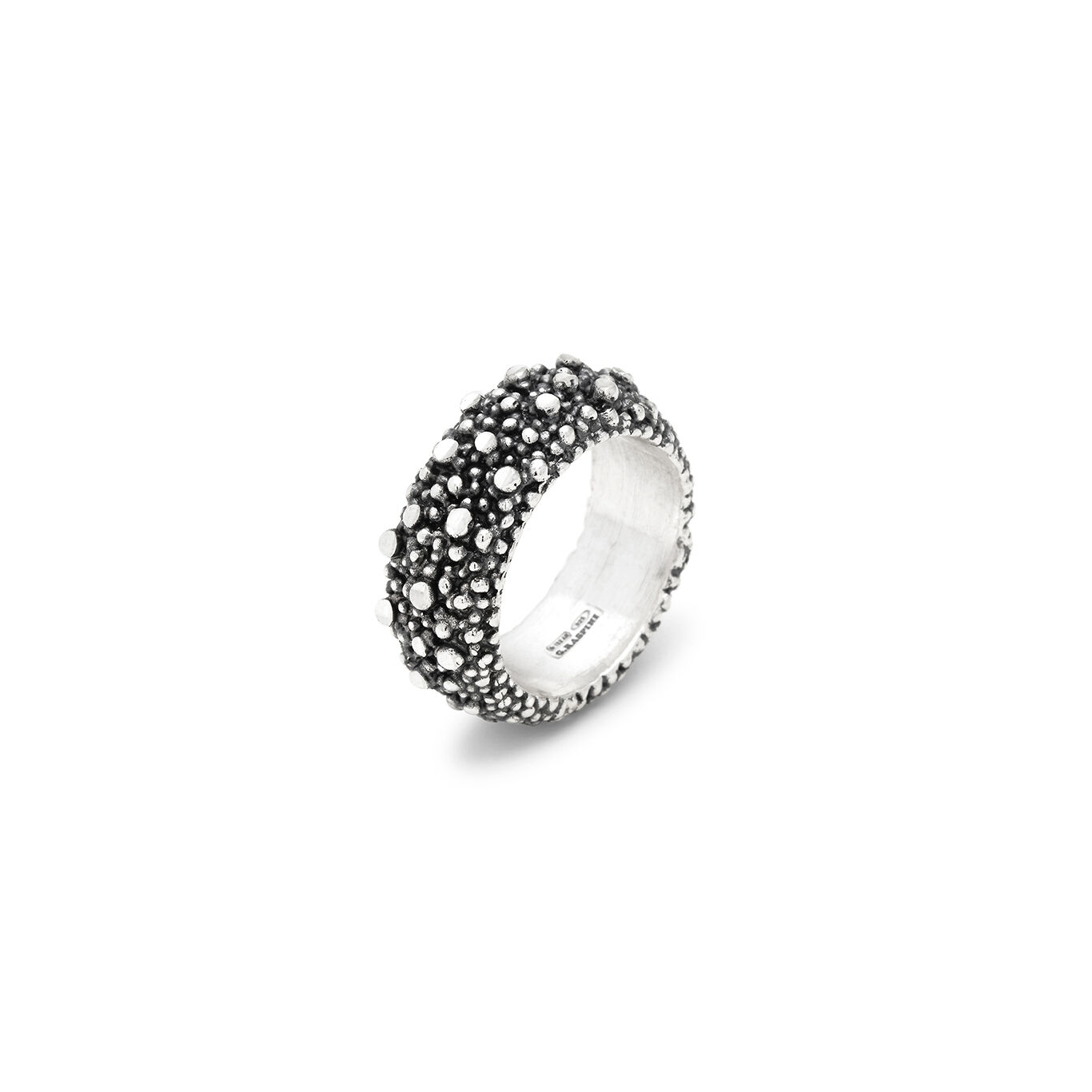 Giovanni Raspini Ring Perlage Silber Schmuck Atelier Meinck