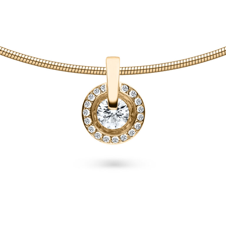 Collier Liberté Gelbgold