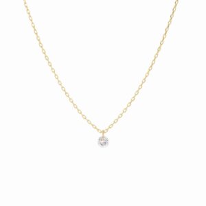 Kette Flying Diamonds, 750 Geldgold, Diamant von Schmuck Atelier Meinck