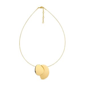 Kette Joid Art Messing vergoldet von Schmuck Atelier Meinck
