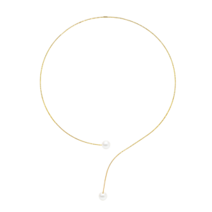 Flexibler Halsschmuck Flex Gold, 750 Geldgold, Perlen von Schmuck Atelier Meinck