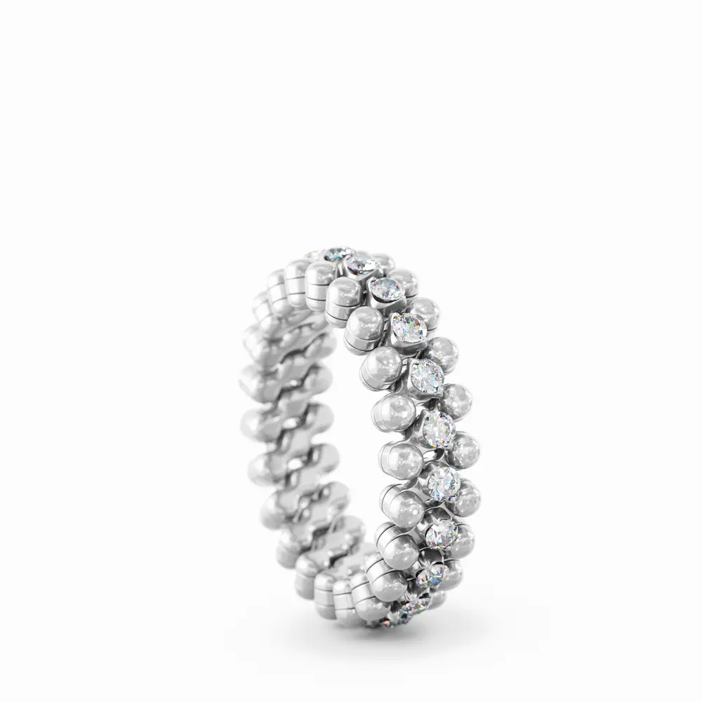 Serafino Consoli Weißgold, Brillanten, Multisize von Schmuck Atelier Meinck