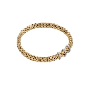 FOPE Armband Vendome, Gelbgold mit Brillanten von Schmuck Atelier Meinck