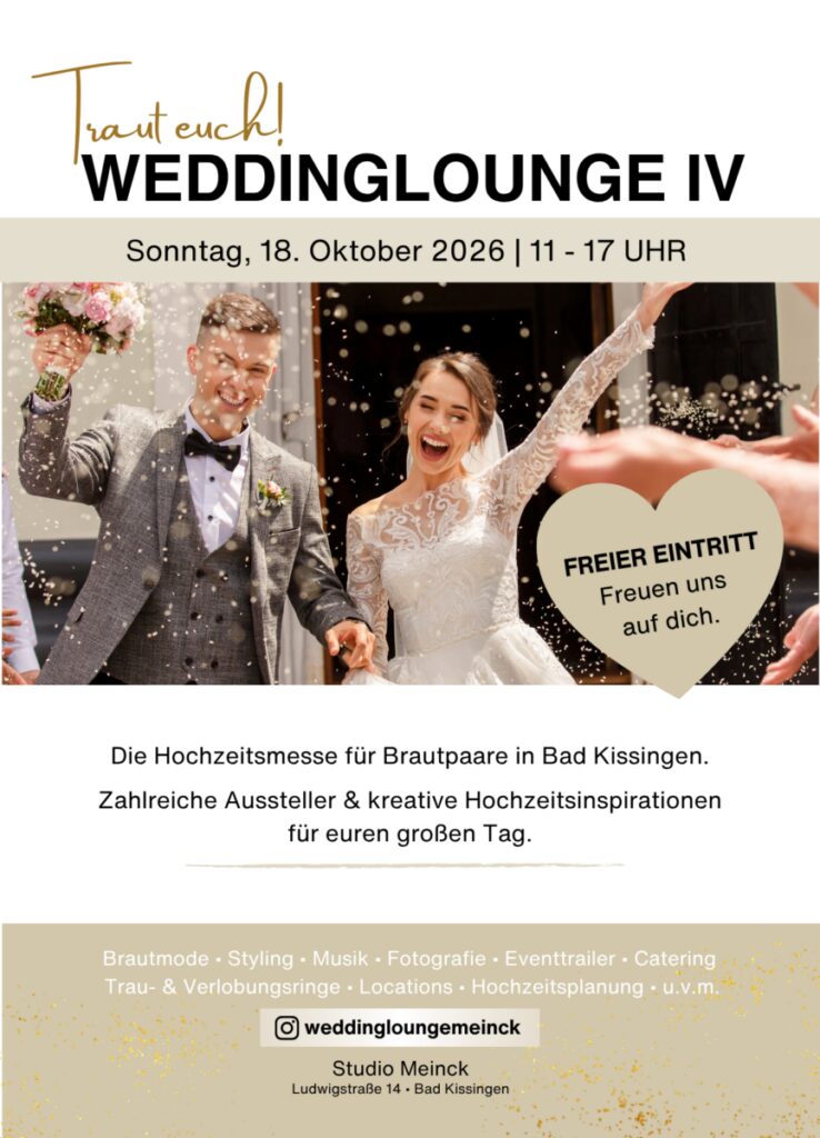 Wedding Lounge – die vierte Edition